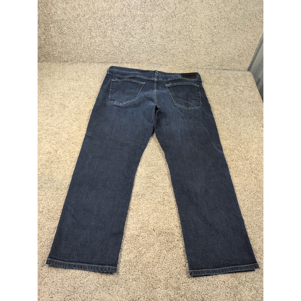 Ag Adriano Goldschmied Men Jeans Slim Straight in Dark Blue - Picture 8 of 9